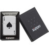 Зажигалка Zippo 24011, сталь с цветным рисунком
